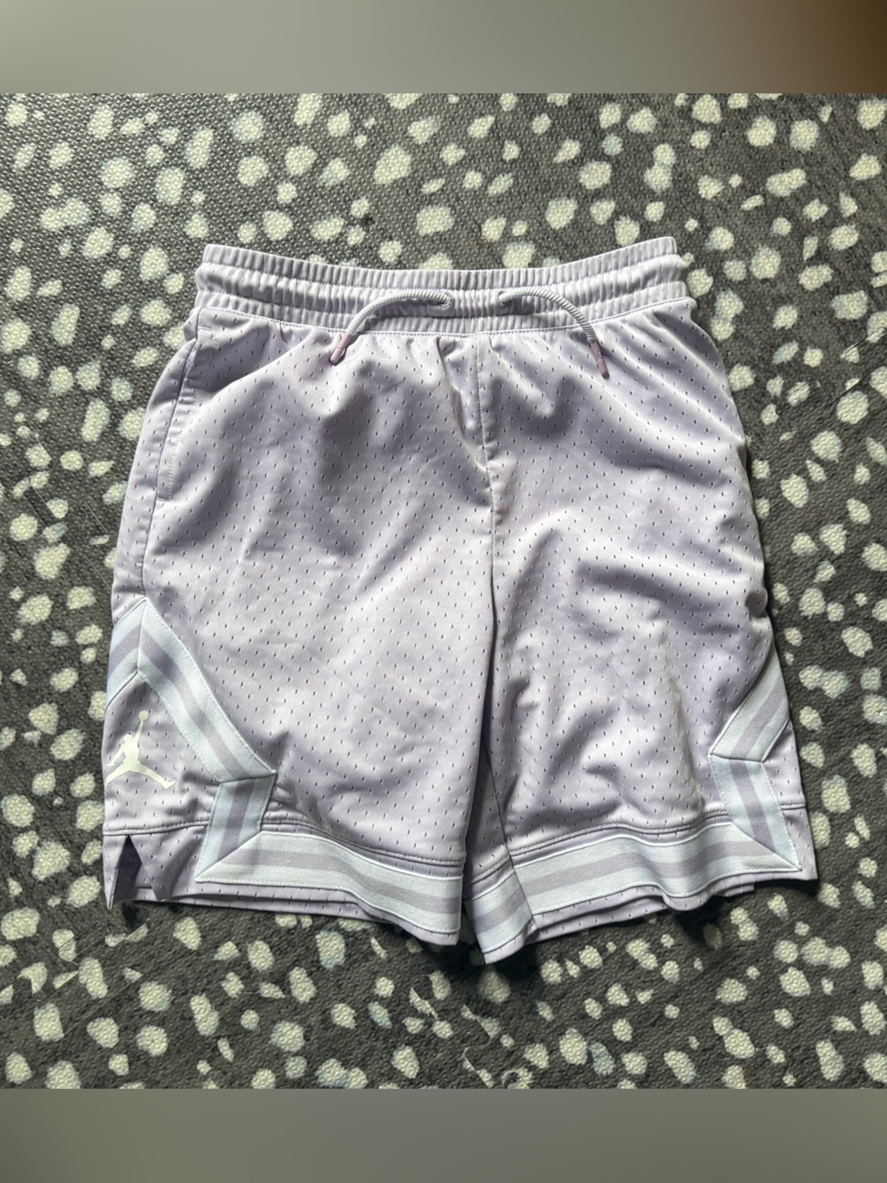 Jordan Light Purple Athletic Shorts - Size Large (Size 12-14)